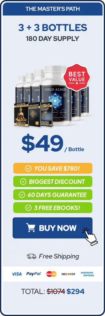 Gold Align Buy 6 Bottles